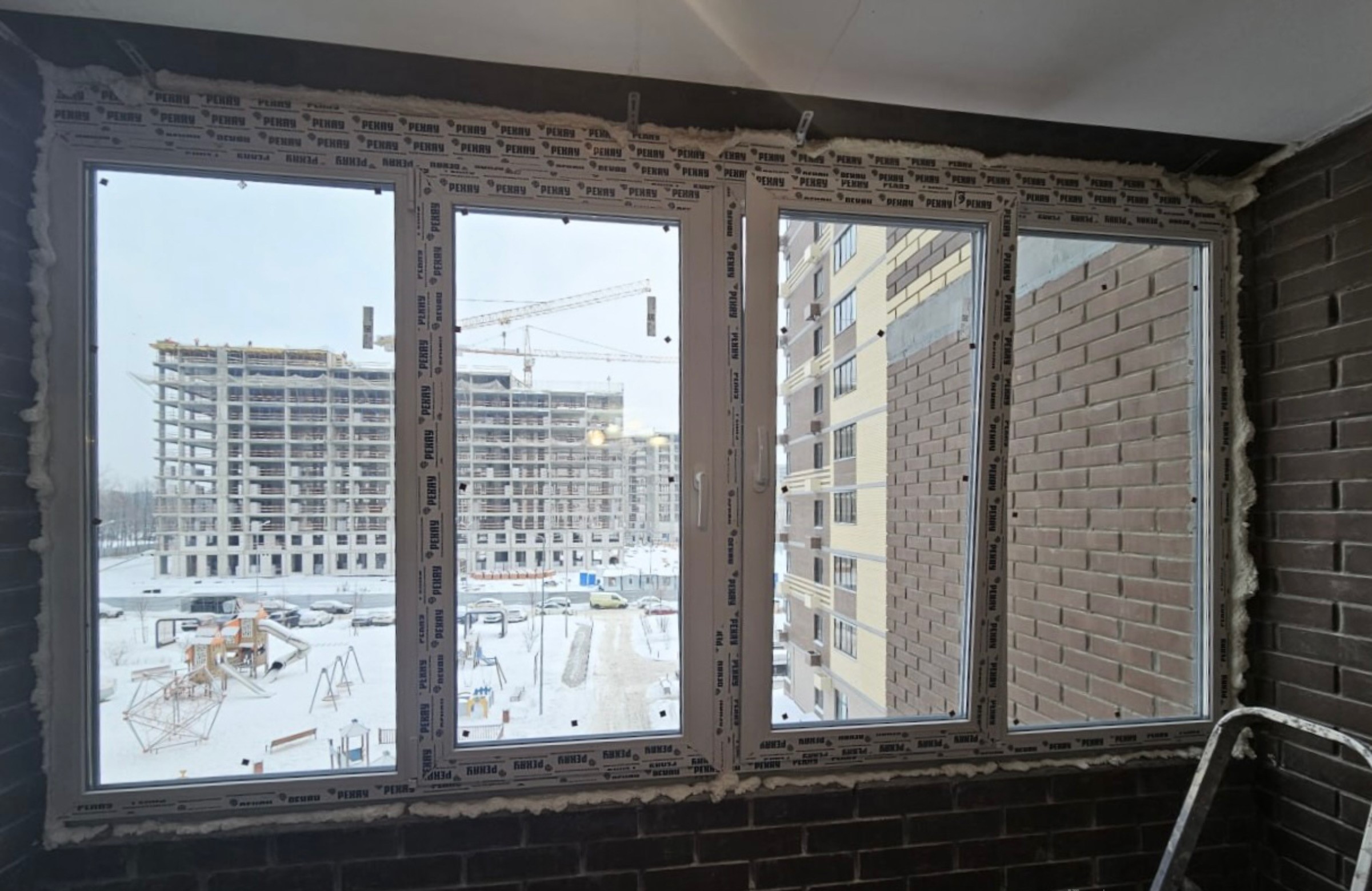 Установка окон