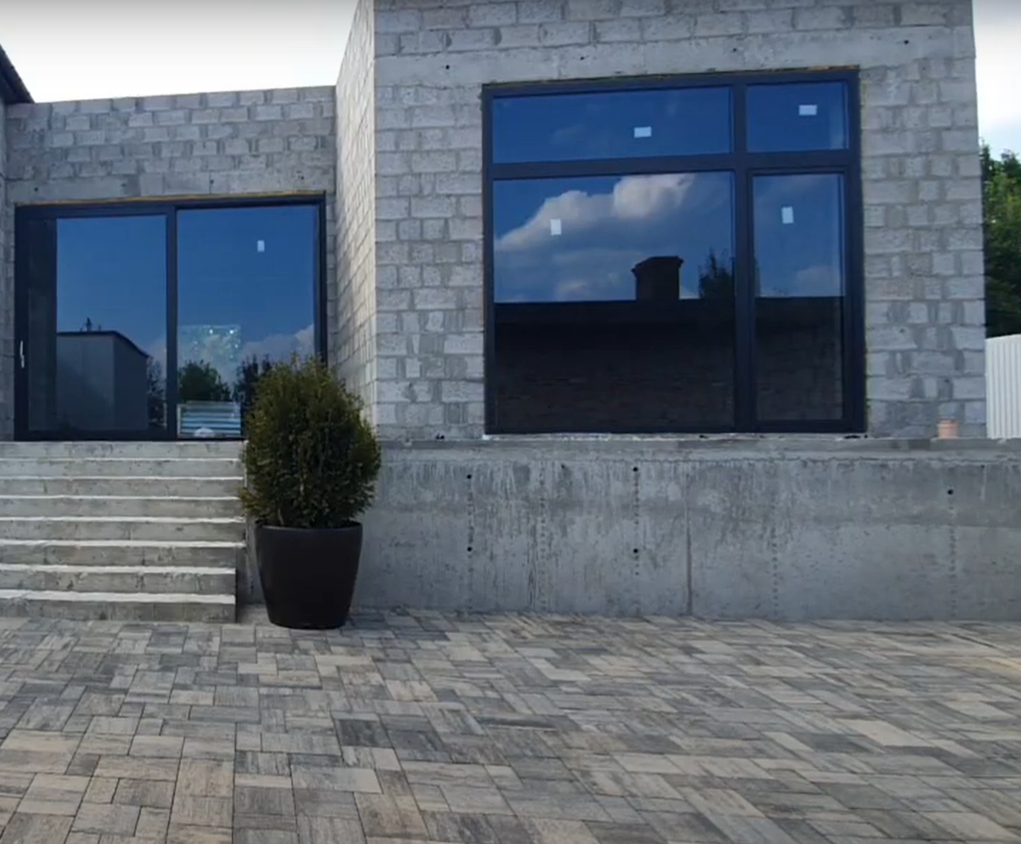 Установка алюминиевых окон schuco